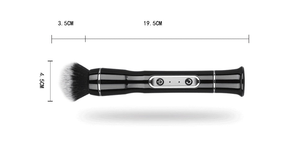 Hydrating Electric Makeup Brush, Automatic Fiber Hair Foundation Blus