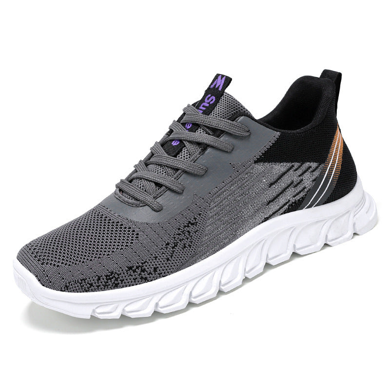 Herren Sneakers Mode Wellenförmige Sohle Schuhe Sport Laufschuhe
