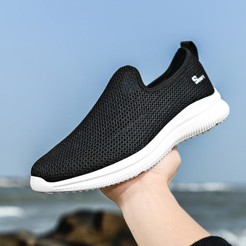 Mesh-Schuhe Herrenschuhe Große atmungsaktive Mesh-Schuhe Freizeitschuhe Sneakers Paarschuhe