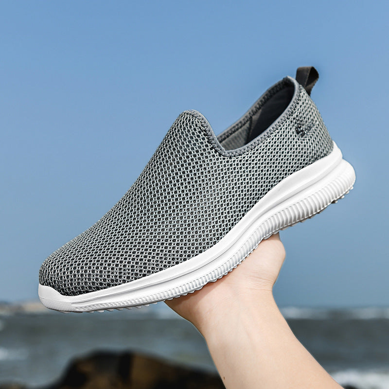 Mesh-Schuhe Herrenschuhe Große atmungsaktive Mesh-Schuhe Freizeitschuhe Sneakers Paarschuhe