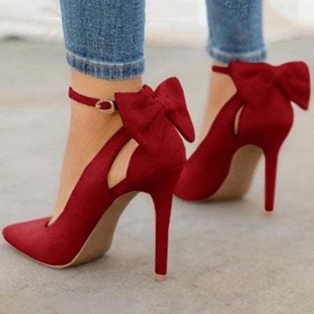 High Heels mit Schleife