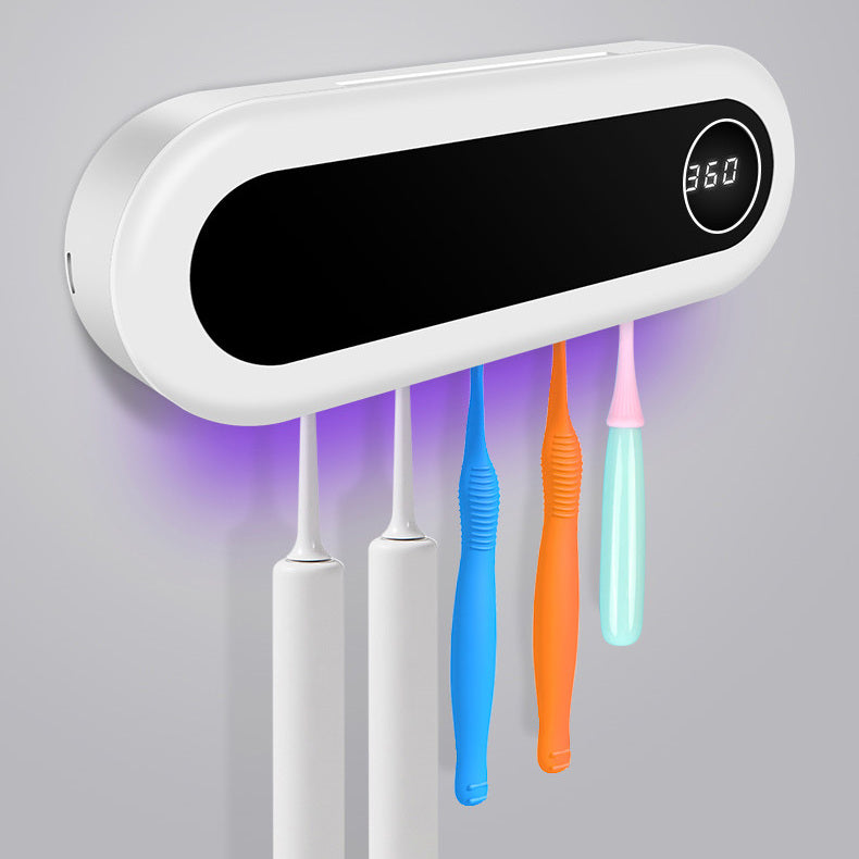 Trendy Wall Mounted Toothbrush Holder Smart Toothbrush Uv Sterilizer