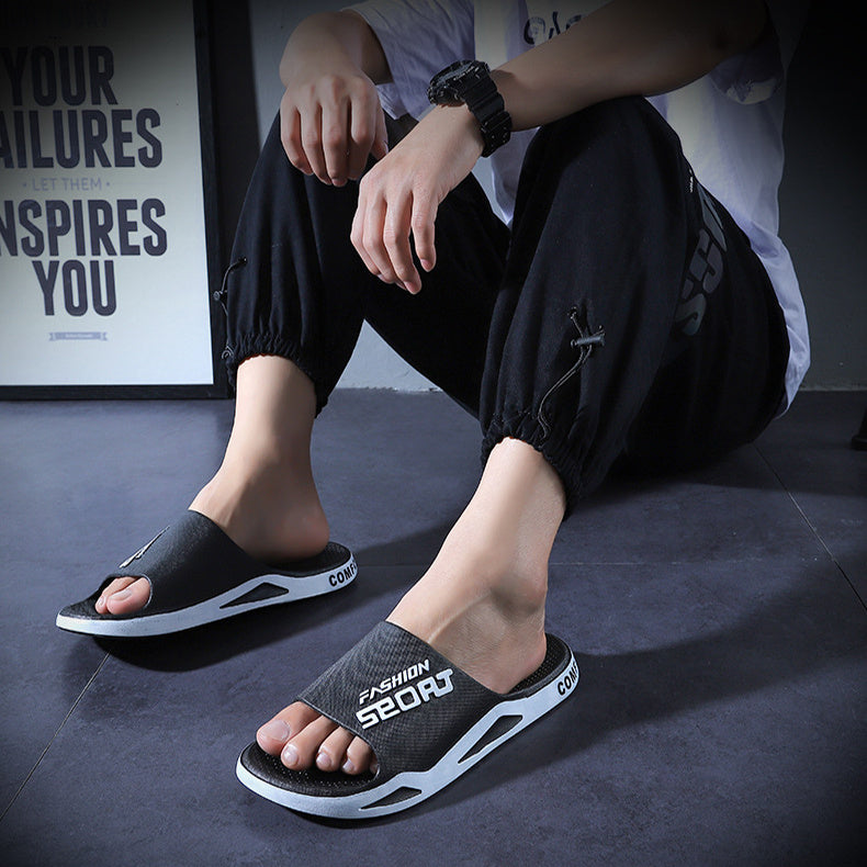 Rutschfeste Strand-Badezimmer-Hausschuhe, Unisex-Sommerschuhe