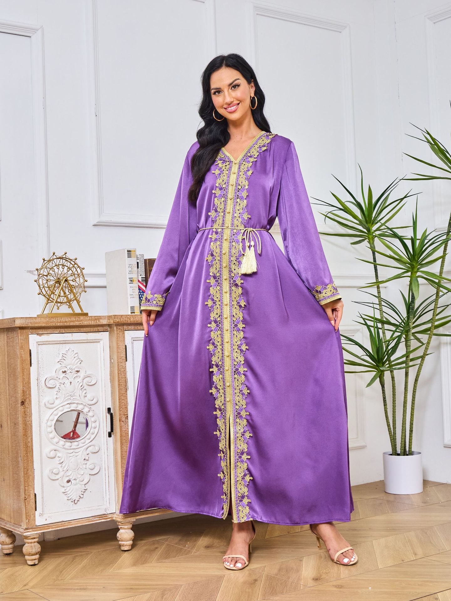 Stylish Muslim Fashion Dress Ethnic Style for Everyday Wear
