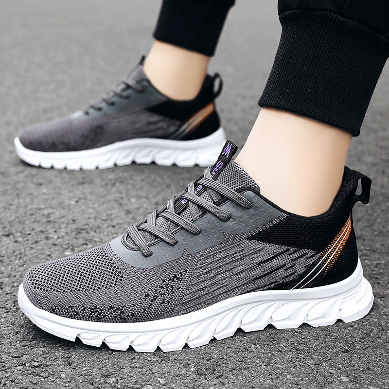 Herren Sneakers Mode Wellenförmige Sohle Schuhe Sport Laufschuhe