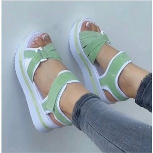Bandage Design Schuhe Frauen Plattform Sandalen Sommer