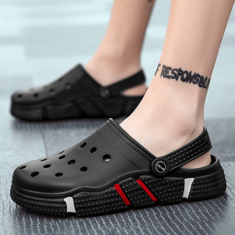 Männer Sandalen Sommer Loch Schuhe Strand Hausschuhe