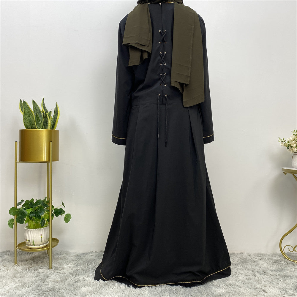 Europäisches und amerikanisches großes muslimisches Kleid