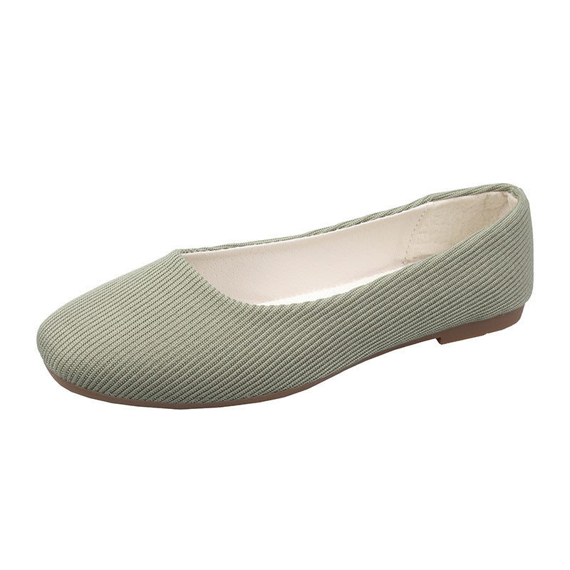 Flache, atmungsaktive Damenschuhe mit Sehnensohle
