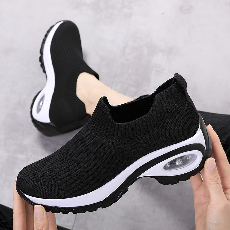 Sneakers Damen Air Cushion Mesh Atmungsaktive Laufsportschuhe