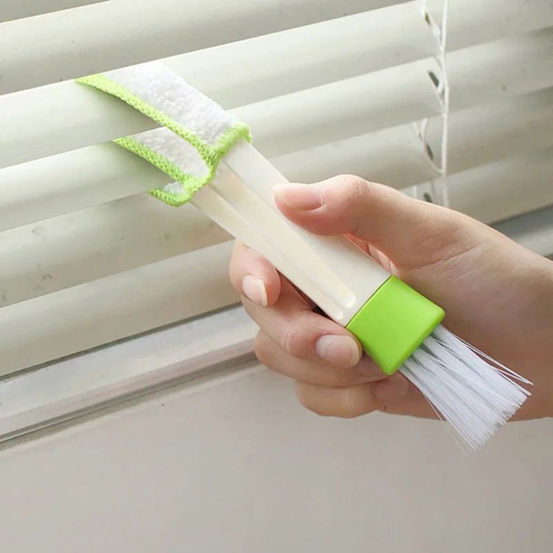 2In1 Car Air-Conditioner Outlet Cleaning Tool Multi-purpose Dust Brush Car Interior Multi-purpose Brush Car Grille Cleaner Brush
