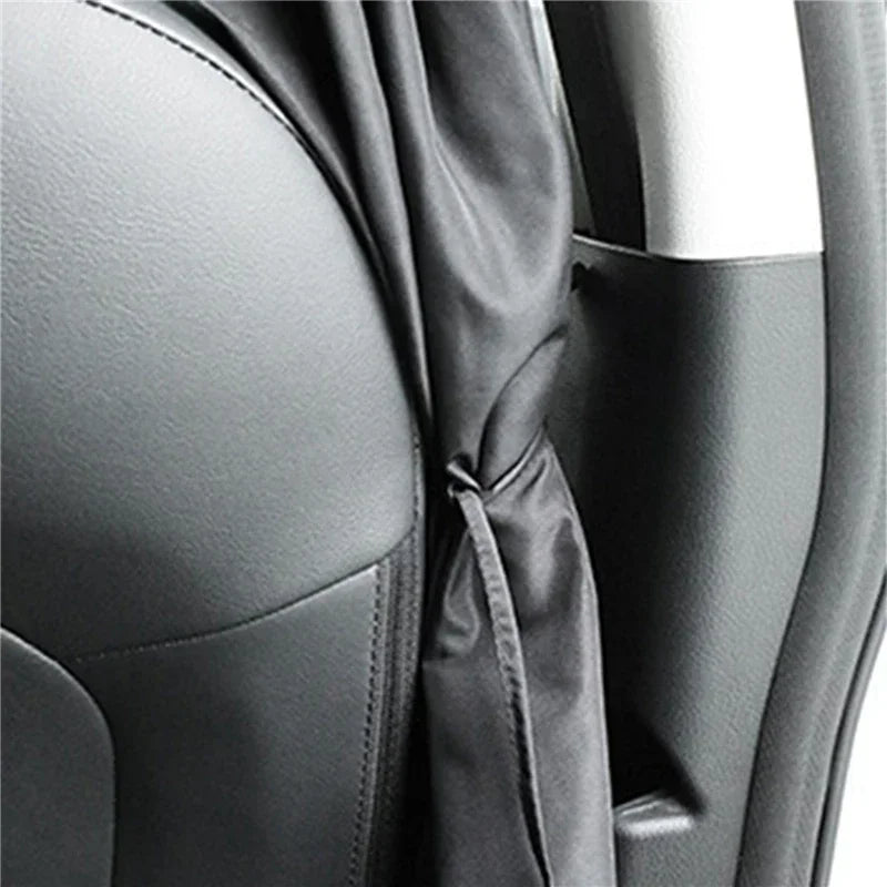 Universal Car Privacy Curtains Between Rear Seat Privacy Protection Sun Shades Side Window Covers for Taxi Car Travel Accessorie