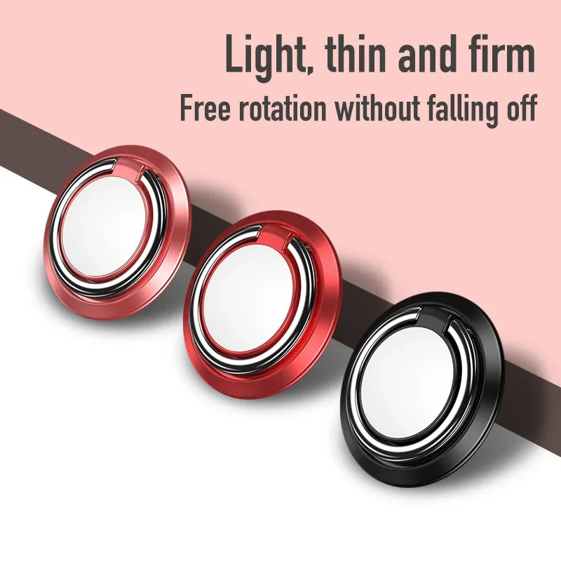 Universal Finger Ring Holder Stand Mobile Phone Luxury 360° Degree Rotation Phone Back Sticker Holder for IPhone Samsung Xiaomi