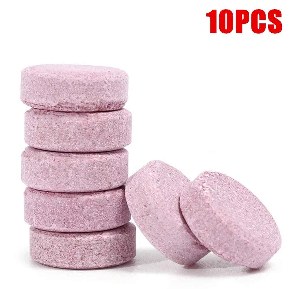Car Windshield Glass Concentrated Washer Tablets Car Effervescent Washer Fluid Wiper Glass Solid Cleaning Tablets for Car Window