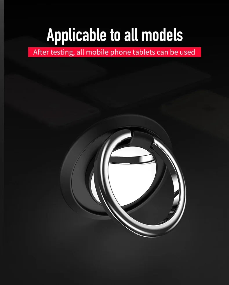 Universal Finger Ring Holder Stand Mobile Phone Luxury 360° Degree Rotation Phone Back Sticker Holder for IPhone Samsung Xiaomi