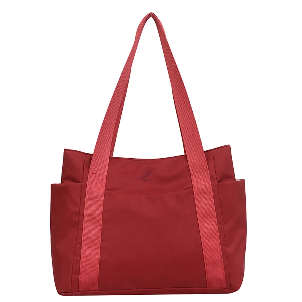 2024 New Handbags Casual Shopping Bags for Women Soft Canvas Big Capacity Tote Bag Messenger Big Mummy Shoulder Bag Ladies