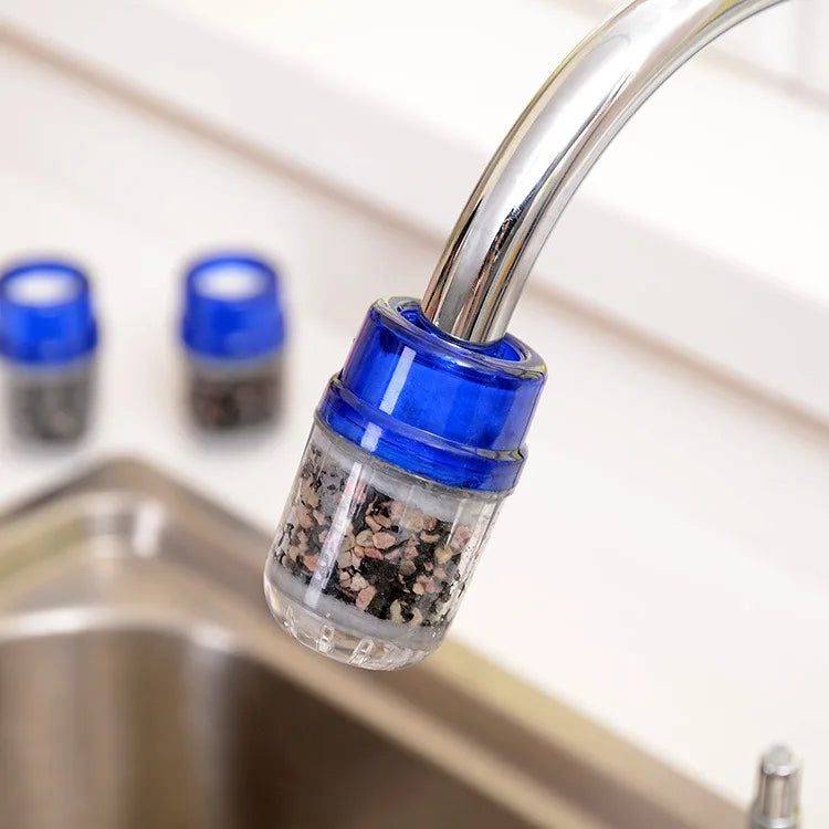 Kitchen Faucet Water Filter Healthy Activated Carbon Water Purifier Heavy Metal Rust Sediment Purifier Suspended Faucet Purifier