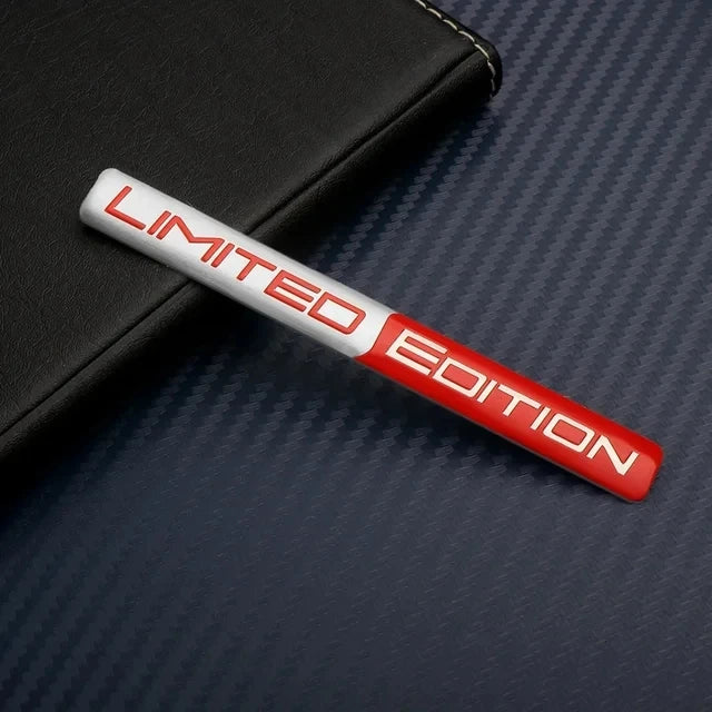 3D Car Racing Sport Adhesive Emblem Rear Trunk Badge Fender Sticker Body Decal Car Accessories