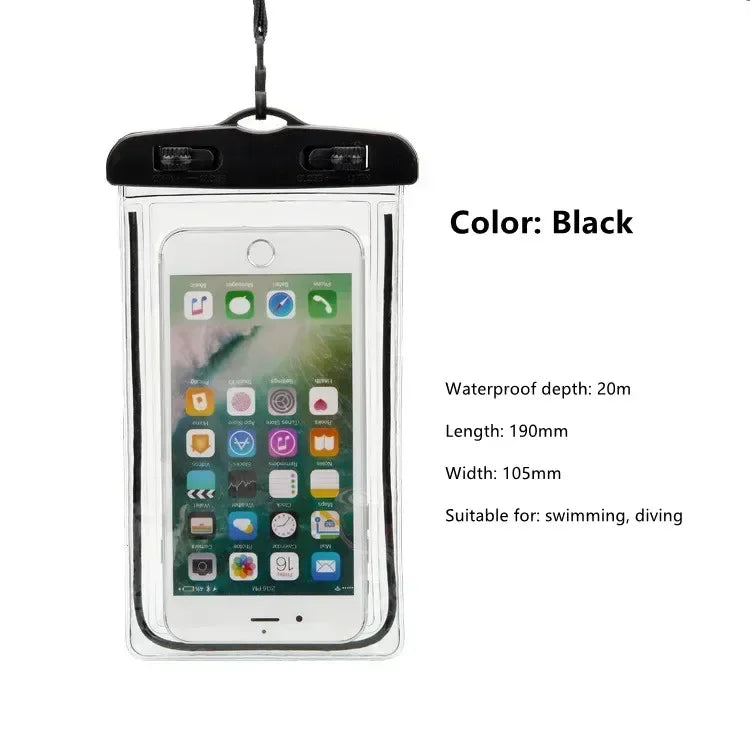 Universal Underwater Phone Protector Pouch Cover Waterproof Phone Case Swimming Water Proof Bag for IPhone Samsung Xiaomi Redmi