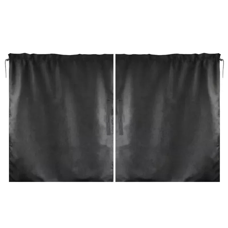 Universal Car Privacy Curtains Between Rear Seat Privacy Protection Sun Shades Side Window Covers for Taxi Car Travel Accessorie