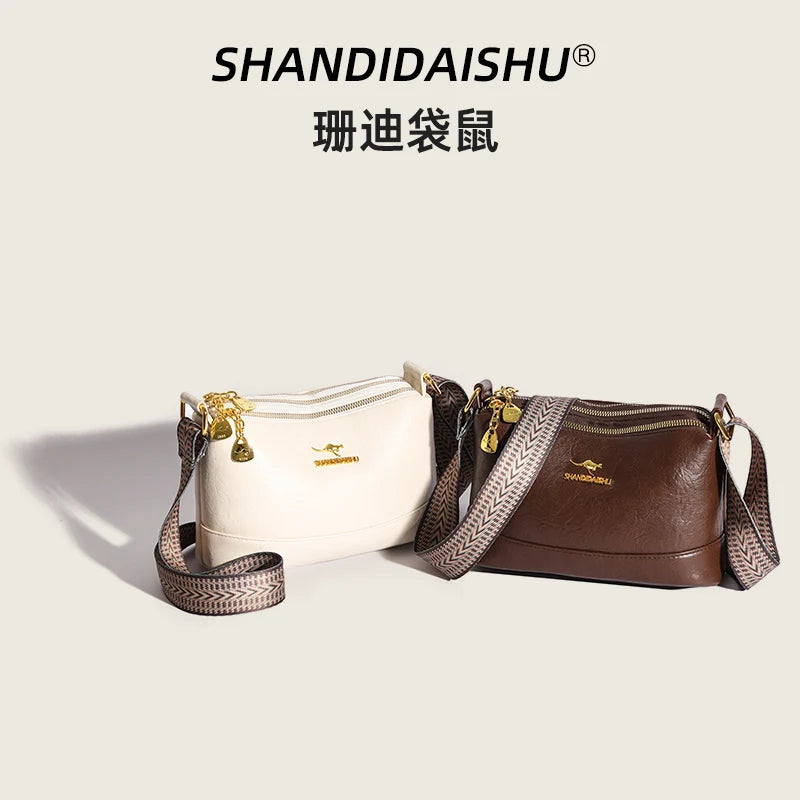 Sac A Main High Quality Soft Leather Luxury Purses And Handbags Female Bags Designer Multilayer Women Shoulder Crossbody Bags