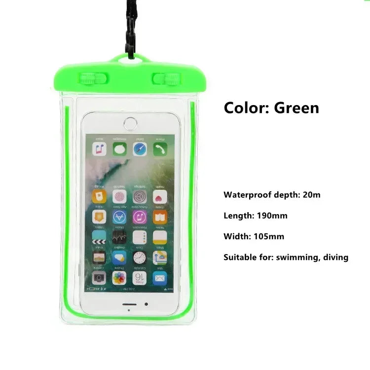 Universal Underwater Phone Protector Pouch Cover Waterproof Phone Case Swimming Water Proof Bag for IPhone Samsung Xiaomi Redmi