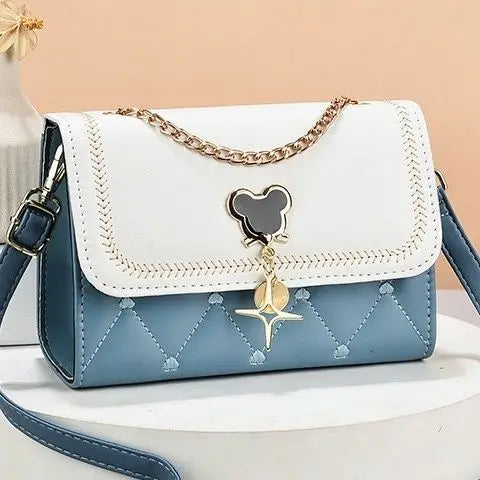Disney cute Mickey Women's Crossbody Shoulder Bag Luxury Brand Fashion Girls' Handbag High Quality Multifunctional Women's Bag