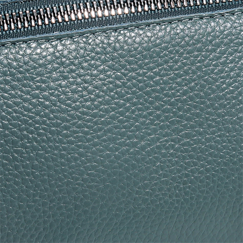 Genuine Leather Bag Luxury Women's Crossbody Bag for Woman Female Solid Color Clutch Phone Bags Shoulder Bag Messenger Bag Sac