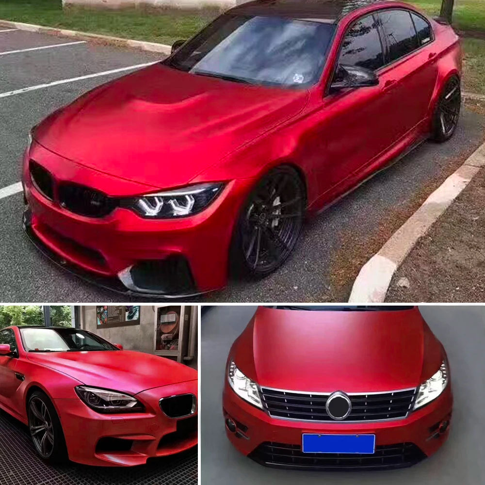 10/30x100cm PVC Vinyl Wrap Plating Matte Satin Sticker Decorative Auto Film Sheet for Car Truck Motorcycle Laptop Accessories
