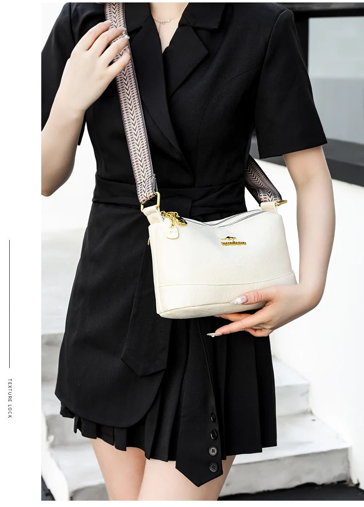 Sac A Main High Quality Soft Leather Luxury Purses And Handbags Female Bags Designer Multilayer Women Shoulder Crossbody Bags