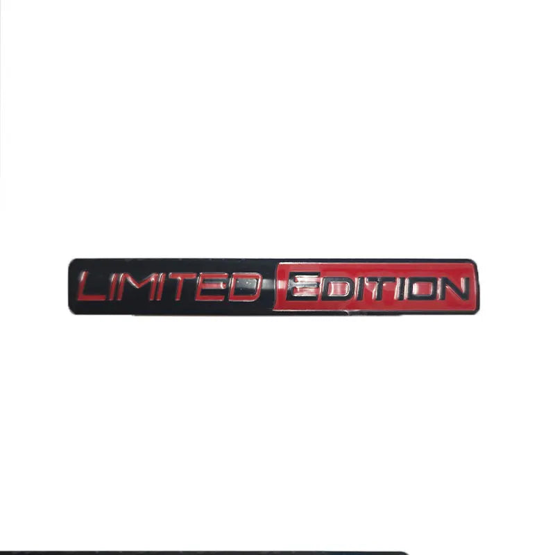 3D Car Racing Sport Adhesive Emblem Rear Trunk Badge Fender Sticker Body Decal Car Accessories