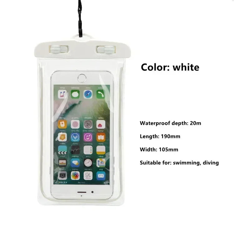 Universal Underwater Phone Protector Pouch Cover Waterproof Phone Case Swimming Water Proof Bag for IPhone Samsung Xiaomi Redmi