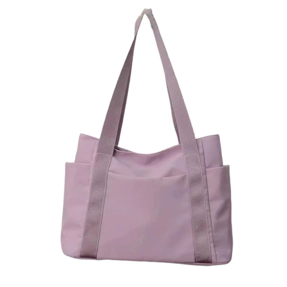 2024 New Handbags Casual Shopping Bags for Women Soft Canvas Big Capacity Tote Bag Messenger Big Mummy Shoulder Bag Ladies
