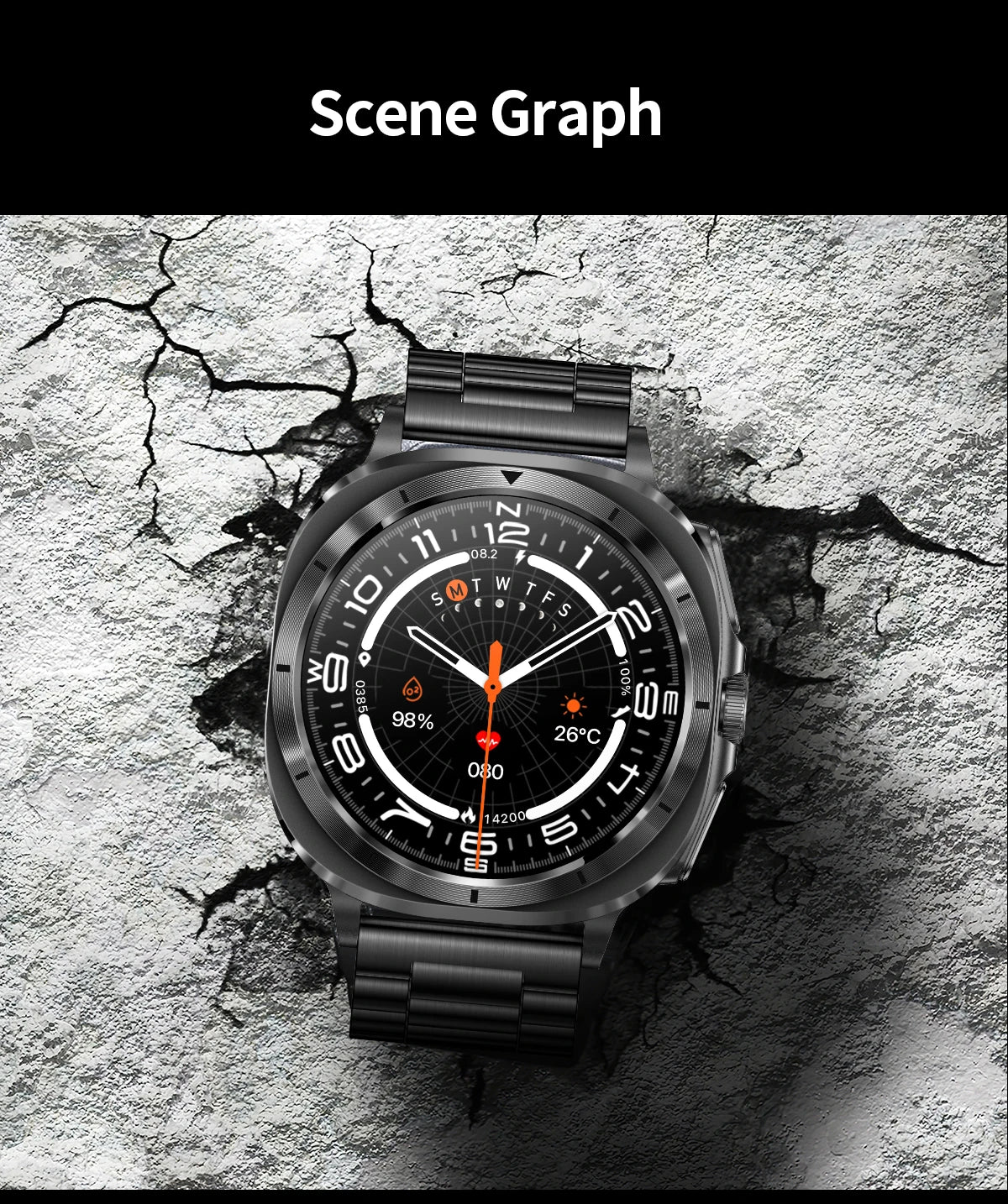 2025 New For Samsung Galaxy Watch 7 Blood Lipids Uric Acid Blood Pressure Body Analysis Smart Watch ECG+PPG Clock Smartwatch Men
