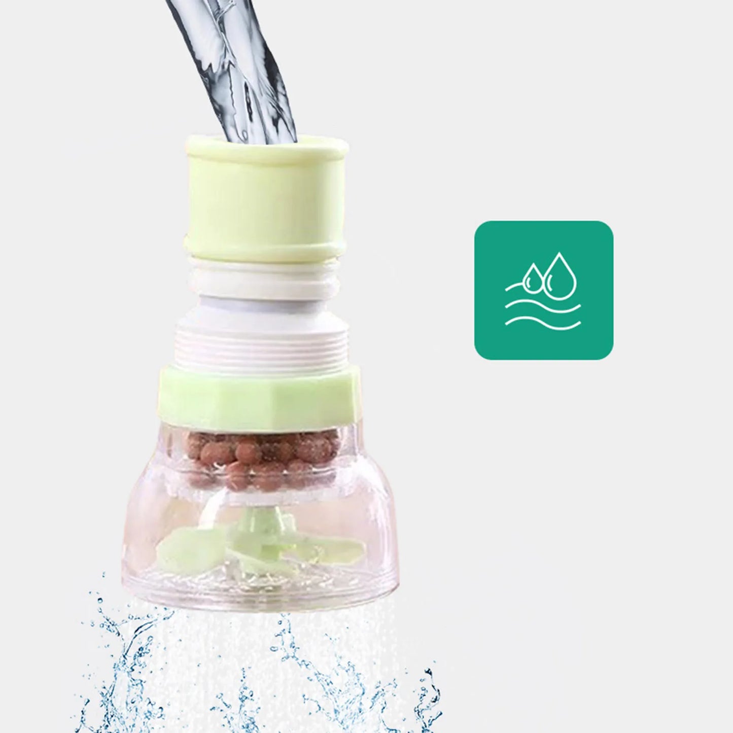 Water Filter Tap Faucet Filter Nozzle Kitchen Foamer Universal Shower Water Purifier Home Water Filter Kitchen Accesories