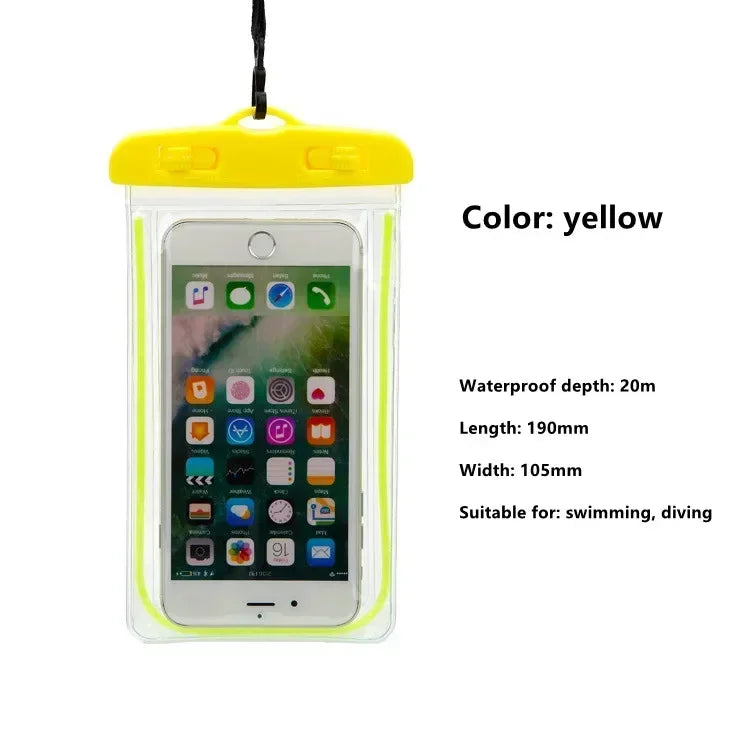 Universal Underwater Phone Protector Pouch Cover Waterproof Phone Case Swimming Water Proof Bag for IPhone Samsung Xiaomi Redmi