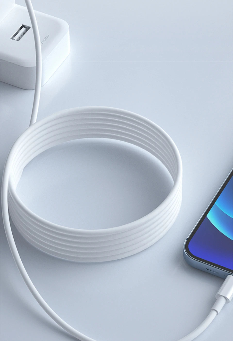 For APPLE USB Cable For iPhone 13 12 11 14 Pro Max XR X XS Max 6S 6 7 8 Plus iPad iPhone Charger Fast Charging Cable Accessories