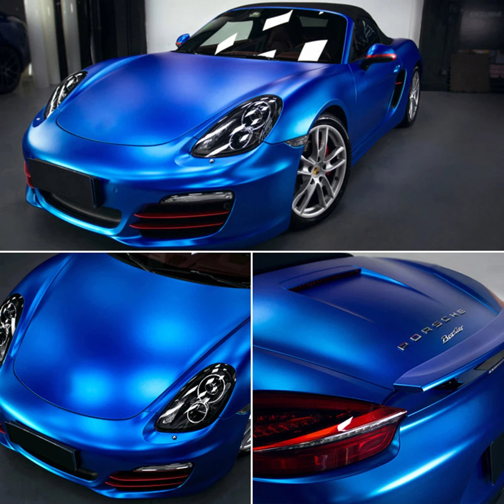 10/30x100cm PVC Vinyl Wrap Plating Matte Satin Sticker Decorative Auto Film Sheet for Car Truck Motorcycle Laptop Accessories