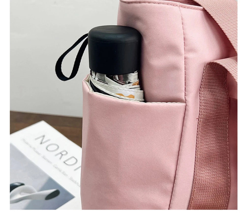 2024 New Handbags Casual Shopping Bags for Women Soft Canvas Big Capacity Tote Bag Messenger Big Mummy Shoulder Bag Ladies