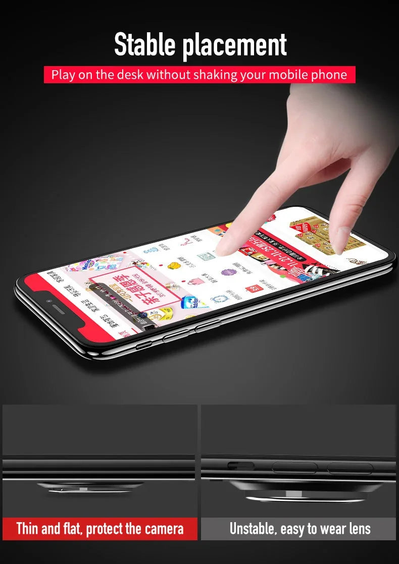 Universal Finger Ring Holder Stand Mobile Phone Luxury 360° Degree Rotation Phone Back Sticker Holder for IPhone Samsung Xiaomi