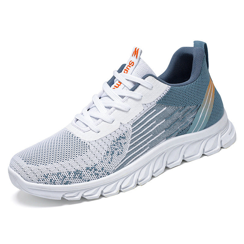 Herren Sneakers Mode Wellenförmige Sohle Schuhe Sport Laufschuhe