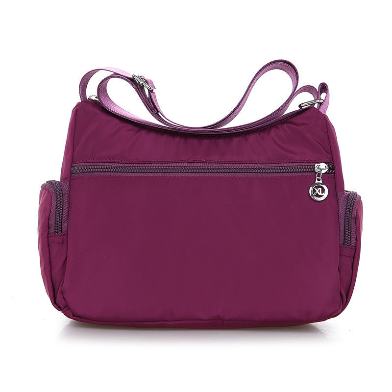 Damen-Umhängetasche, Multi-Pocket-Design, wasserdicht, lässig, mit hoher Kapazität