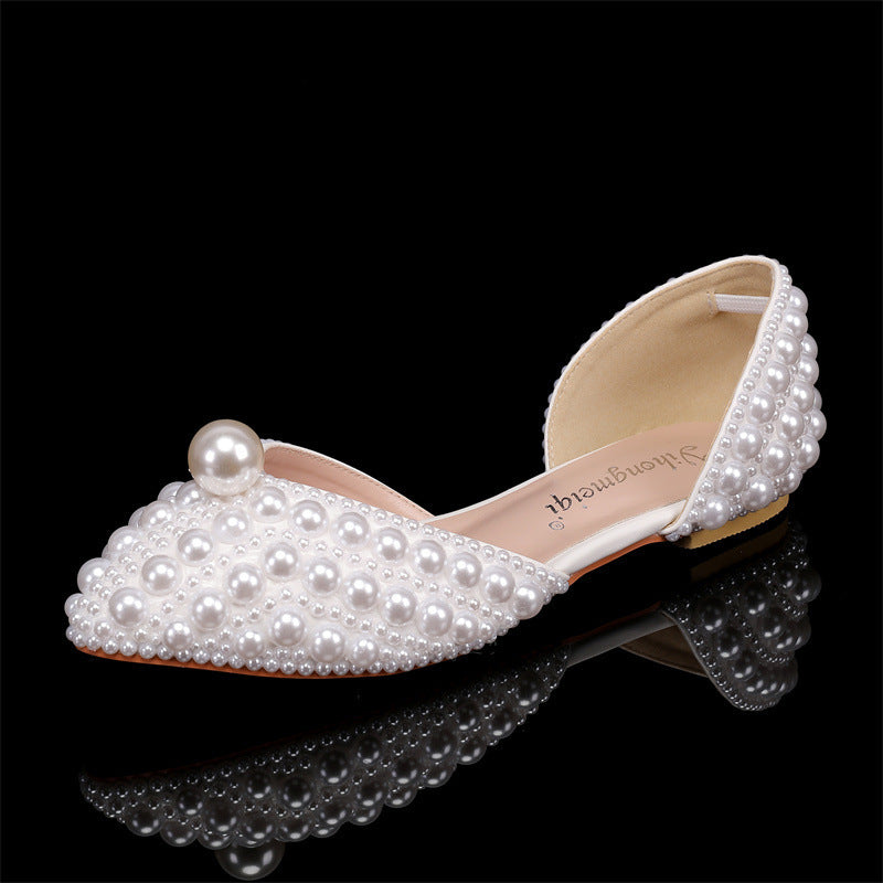 Comfortable Pu Woman High Heeled Shoes for Daily Wear