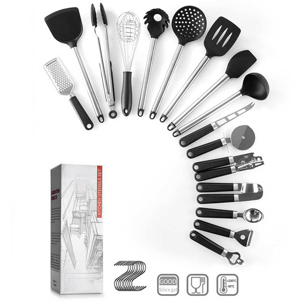 Küchenhelfer Koch-Silikonspatel-Löffel-Set
