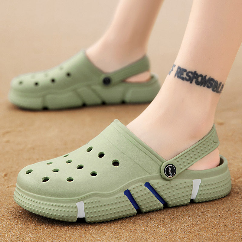 Männer Sandalen Sommer Loch Schuhe Strand Hausschuhe