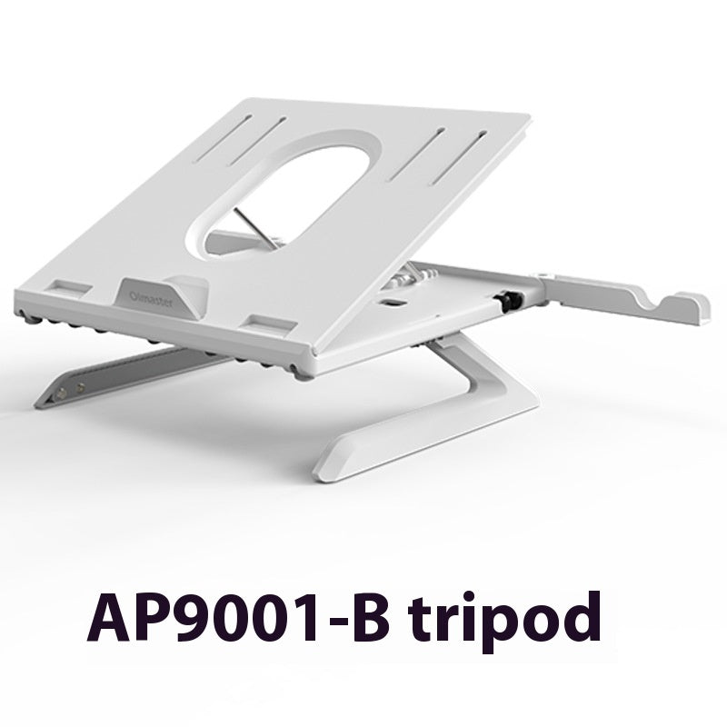 Neuer Laptop-Ständer Multifunktional Faltbar Hebe-Laptop-Ständer Tragbarer Laptop-Ständer Monitorerhöhung Rack Aluminiumlegierung Basis