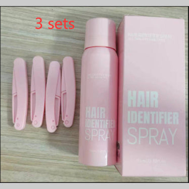 Haaridentifizierungsspray-Set für die Gesichtsrasur, feuchtigkeitsspendendes Dermaplaner-Spray für die Gesichtsrasur, Hautpflege