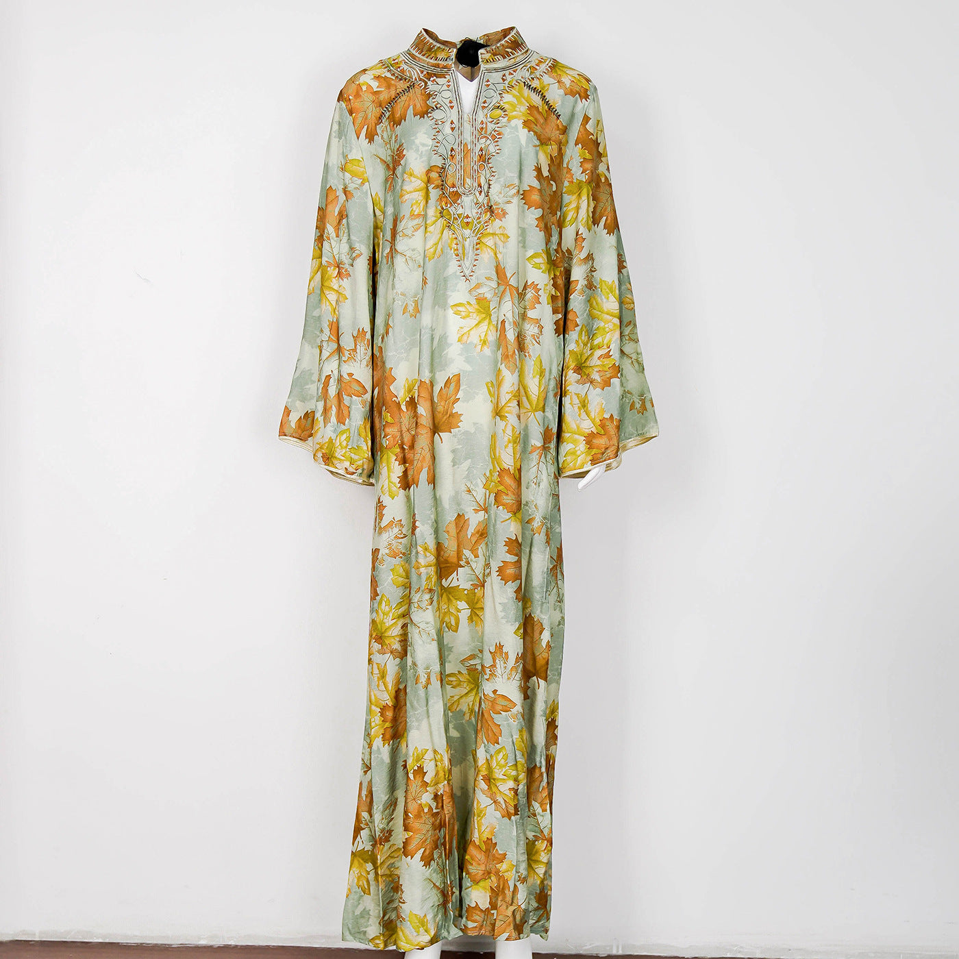 Muslimisches Kleid bestickte Mode Robe