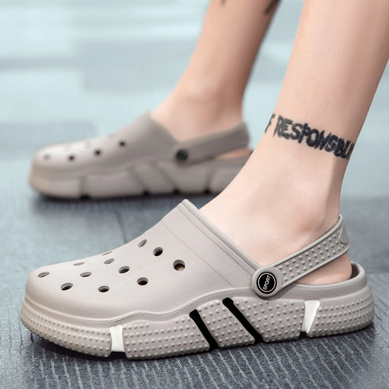 Männer Sandalen Sommer Loch Schuhe Strand Hausschuhe