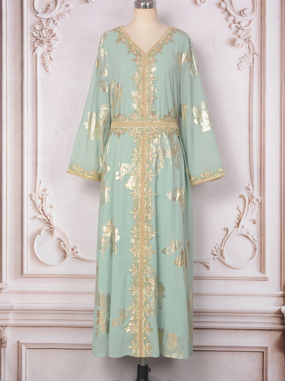 Bronzing Muslim Dubai Touristenkleid